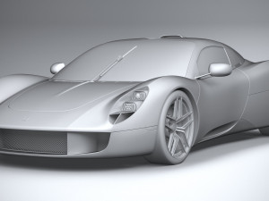 Gordon Murray T33 2024 Modello 3D