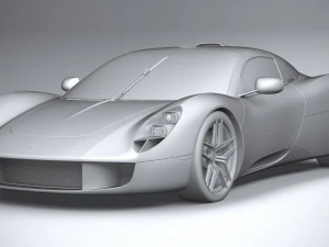 Gordon Murray T33 2024 3D Model