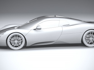Gordon Murray T33 2024 Modello 3D