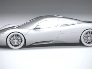 Gordon Murray T33 2024 3D Model