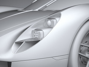 Gordon Murray T33 2024 Modello 3D