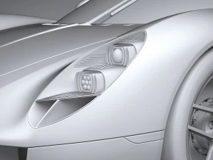 Gordon Murray T33 2024 3D Model