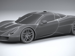 Gordon Murray T33 2024 Modello 3D