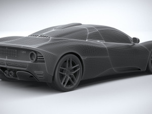 Gordon Murray T33 2024 Modello 3D