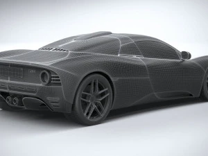 Gordon Murray T33 2024 3D Model