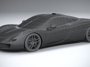 Gordon Murray T33 2024 Modello 3D