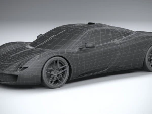 Gordon Murray T33 2024 3D Model
