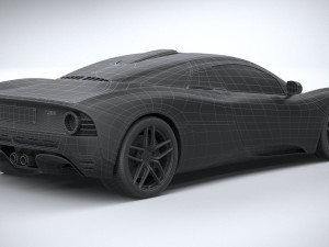 Gordon Murray T33 2024 Modello 3D