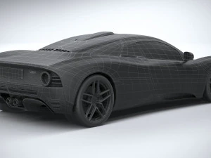 Gordon Murray T33 2024 3D Model