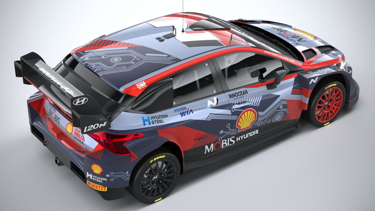 Hyundai I20 N WRC Rally1 2022 3D Модель In Гоночные 3DExport
