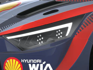 Hyundai i20 N WRC Rally1 2022 3D Model