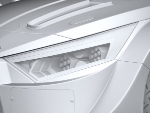 Hyundai i20 N WRC Rally1 2022 3D Model