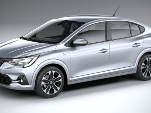 Renault Taliant 2021 3D मॉडल