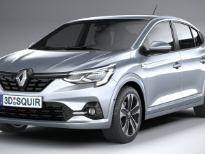 Renault Taliant 2021 3D Модель
