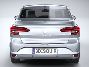 Renault Taliant 2021 3D Модель