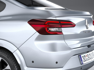 Renault Taliant 2021 3D Модель