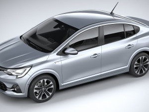 Renault Taliant 2021 3D Модель