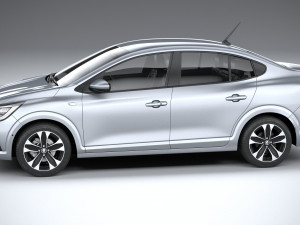 Renault Taliant 2021 3D Модель
