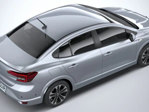 Renault Taliant 2021 3D Model
