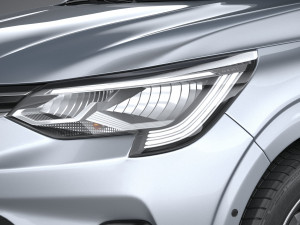 Renault Taliant 2021 3D Модель