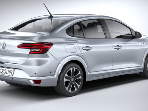 Renault Taliant 2021 3D Модель