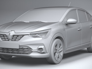 Renault Taliant 2021 3D Модель