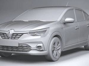 Renault Taliant 2021 3D Model