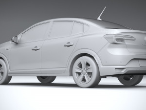 Renault Taliant 2021 3D Модель