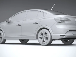 Renault Taliant 2021 3D Model