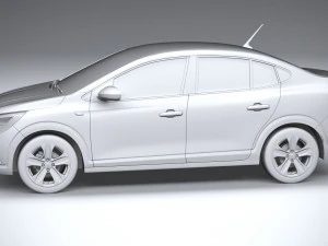 Renault Taliant 2021 3D Model