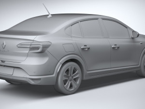 Renault Taliant 2021 3D Модель
