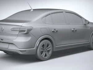 Renault Taliant 2021 3D Model