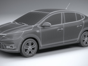 Renault Taliant 2021 3D Модель