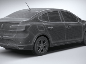 Renault Taliant 2021 3D Модель
