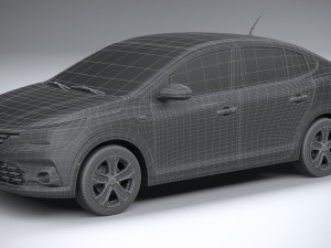 Renault Taliant 2021 3D Модель