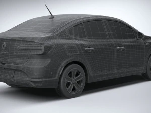 Renault Taliant 2021 3D Model