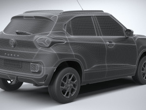 Tata Punch 2022 Modelo 3D