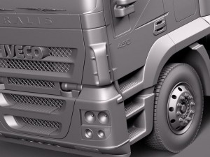 Iveco Stralis 2011 3D मॉडल