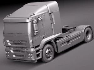 Iveco Stralis 2011 3D Model