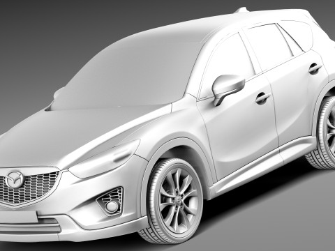 Mazda CX-5 2012 Model 3D