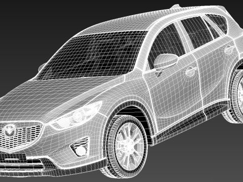 Mazda CX-5 2012 Model 3D