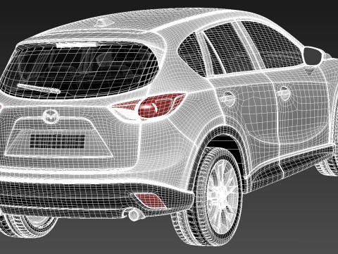 Mazda CX-5 2012 Model 3D