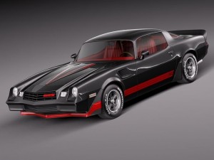 Chevrolet camaro 1980 z28 3D Model
