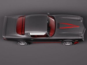 Chevrolet camaro 1980 z28 Modèle 3D