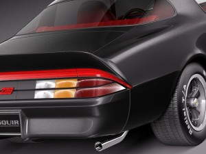 Chevrolet camaro 1980 z28 Modèle 3D