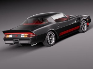 Chevrolet camaro 1980 z28 Modèle 3D