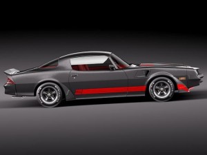 Chevrolet camaro 1980 z28 Modèle 3D