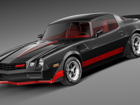 Chevrolet Camaro Z28 1980 3D Model