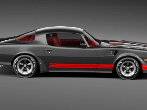 シボレー カマロ Z28 1980 3Dモデル in クラシックカー 39383 | 3DExport