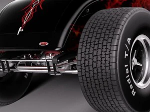 F1933 Hotwheels Hot Rod 3D Model